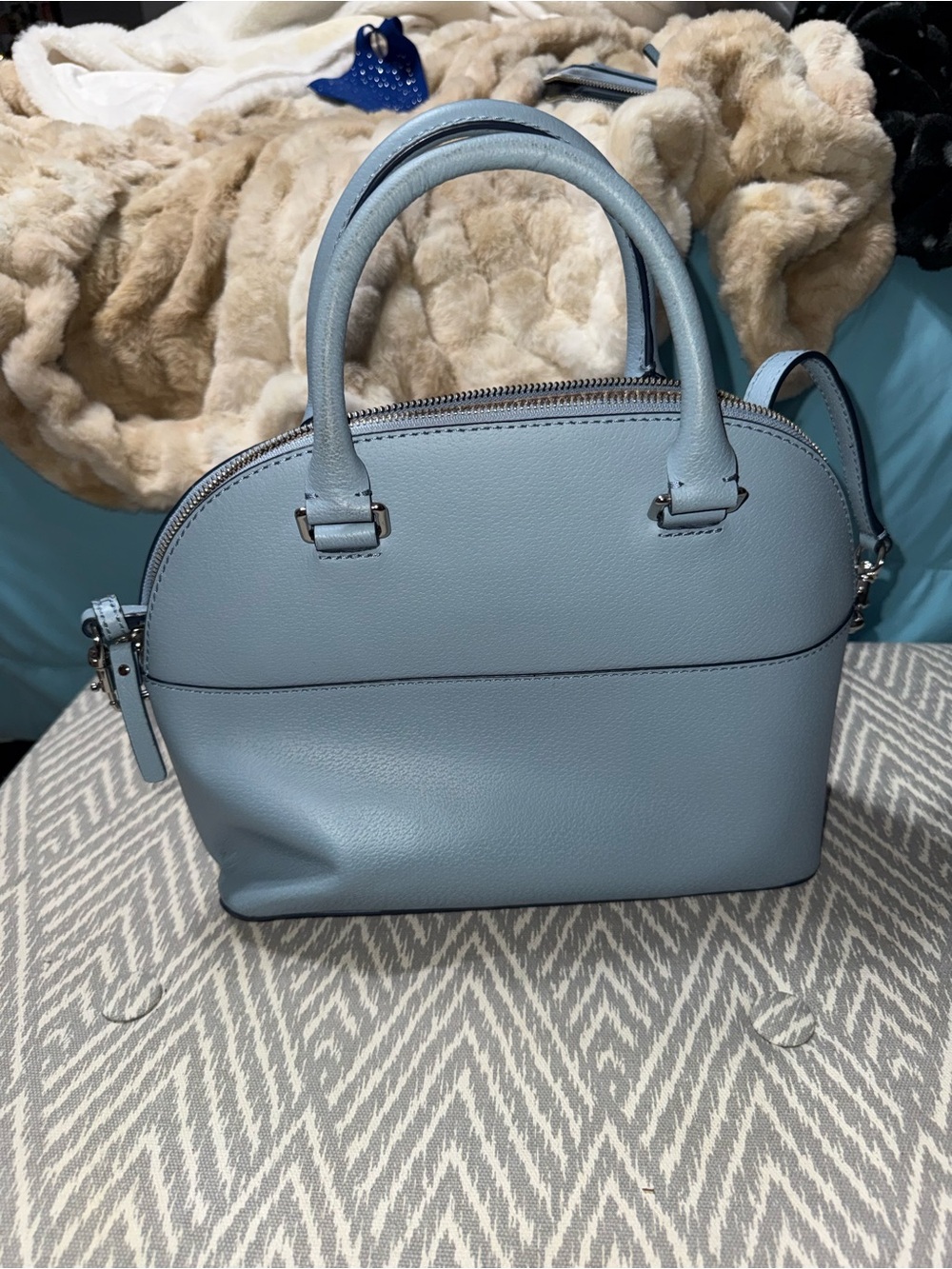 Kate Spade Light Blue Riley Crossbody - Picture 2 of 3